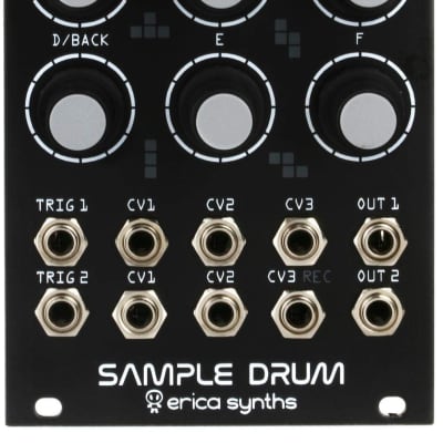 Erica Synths Sample Drum - Boutique Pedal NYC