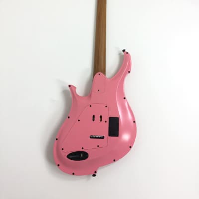 KOLOSS GT4MPK Pink Aluminum Body Roasted Maple Neck Electric Guitar + Bag image 4