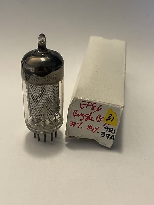 Bugle Boy Tube EF86 6267 Buggle Boy Mullard - 60’s image 1
