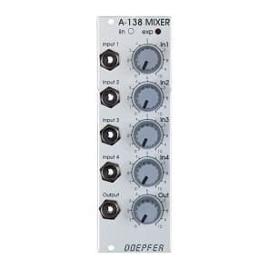 Doepfer A-138b "EXP" Mixer with Logarithmic Pots
