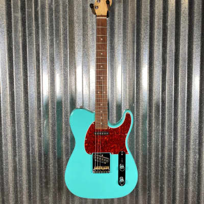G&L USA 2023 Custom ASAT Classic Turquoise Guitar & Bag #1127 Used image 2