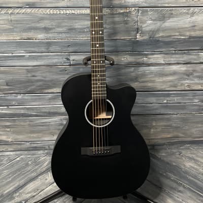 Martin OMC-X1E Black X-Series Acoustic Electric Guitar image 2