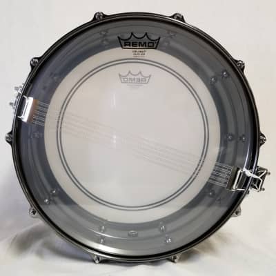 Yamaha YSS1455SG Limited Edition Steve Gadd Signature 14x5.5 Steel Snare Drum (Black Nickel) image 6
