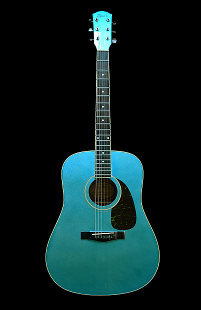 Squier 20th Anniversary SD 6G MBL Acoustic Guitar Metallic Blue