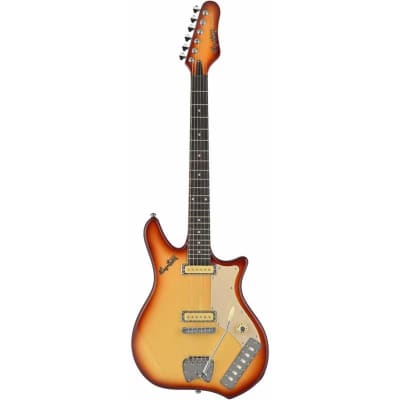 HAGSTROM - IMPALA CBT - Guitare électrique Taylor York Impala acajou for sale