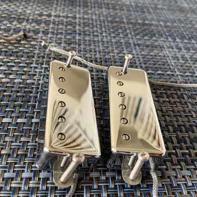 J S Moore Mini Humbucker Set, A5 Chrome image 2