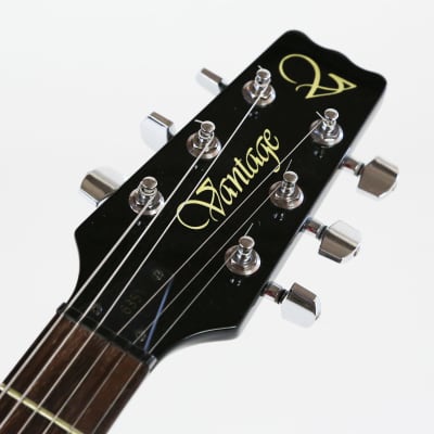1995 Vantage 635V Black Used 335 Semi Hollow Electric Guitar