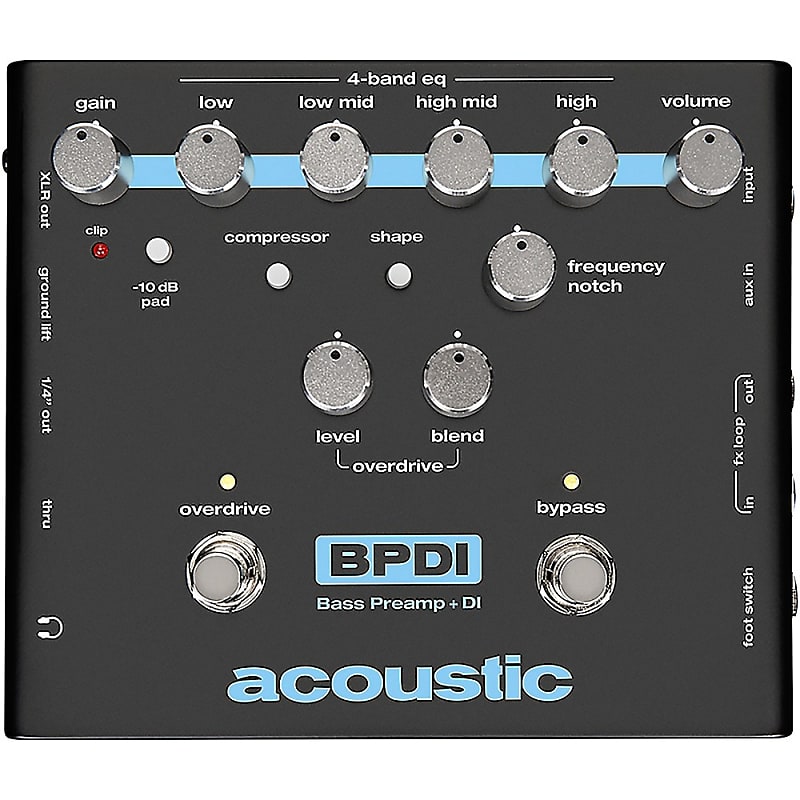 Acoustic BPDI Bass Preamp + DI image 1