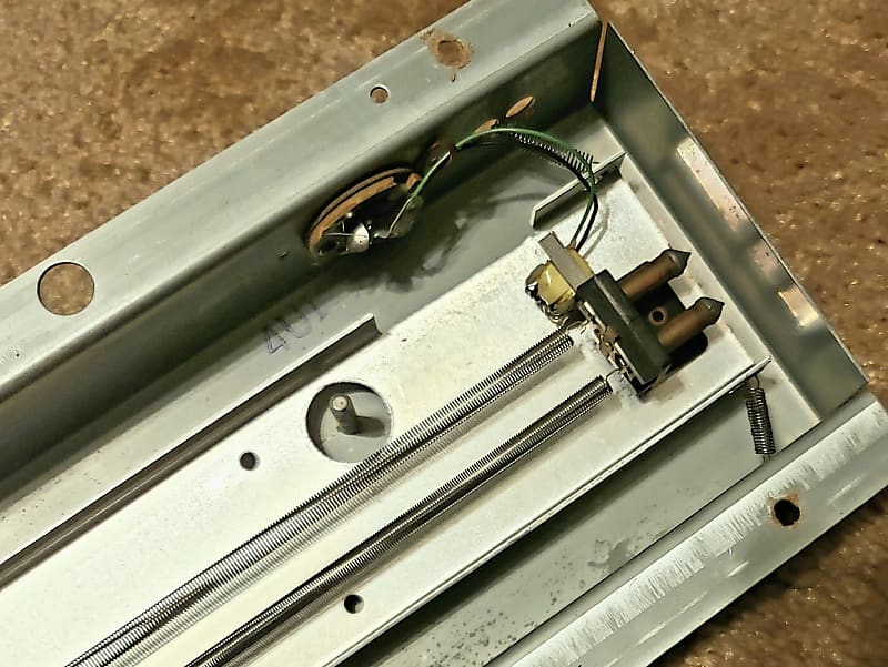 1970 Gibbs 64063 4U1 Spring Reverb Pan from a Fender Deluxe 1970 Gibbs 64063 4U1 Spring Reverb Pan from a Fender Deluxe