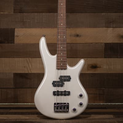 Ibanez GSRM20 Mikro 4-String Bass, Pearl White image 3
