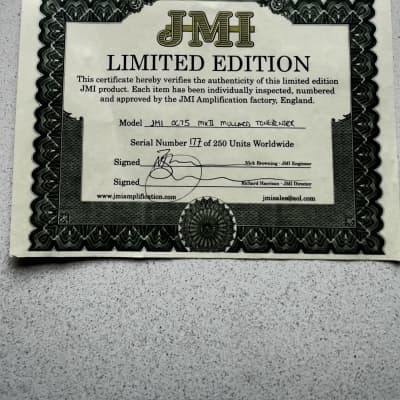 JMI Tone Bender Professional MKII Limited Edition Mullard OC75 image 4