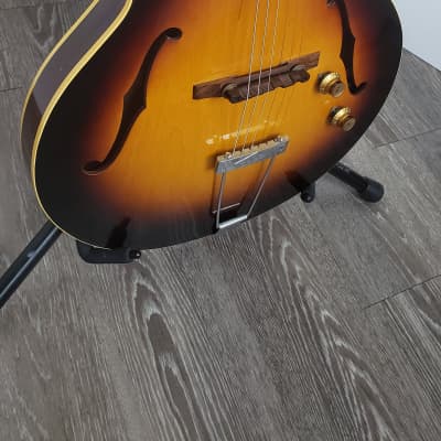 1960 Gibson ES-125 - Centralab Pots - Bumblebee Caps. Stock. image 5
