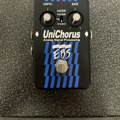 EBS UniChorus Analog Signal Processing Pedal 2010s - Black image 1