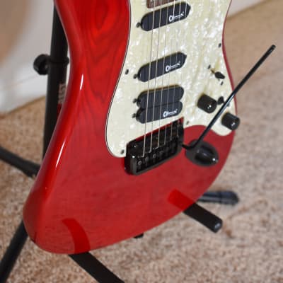 Charvel ST Custom Stratocaster Style - MIJ 1990s Candy Apple Red - w/ OHSC image 3