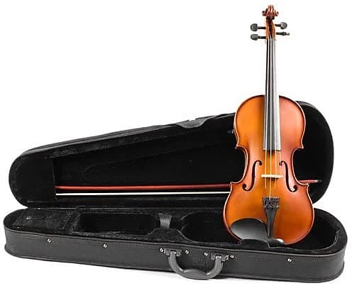 Palatino Model VN-300-1/4 Genoa Violin Outfit, 1/4 Size with Case, bow & More image 1