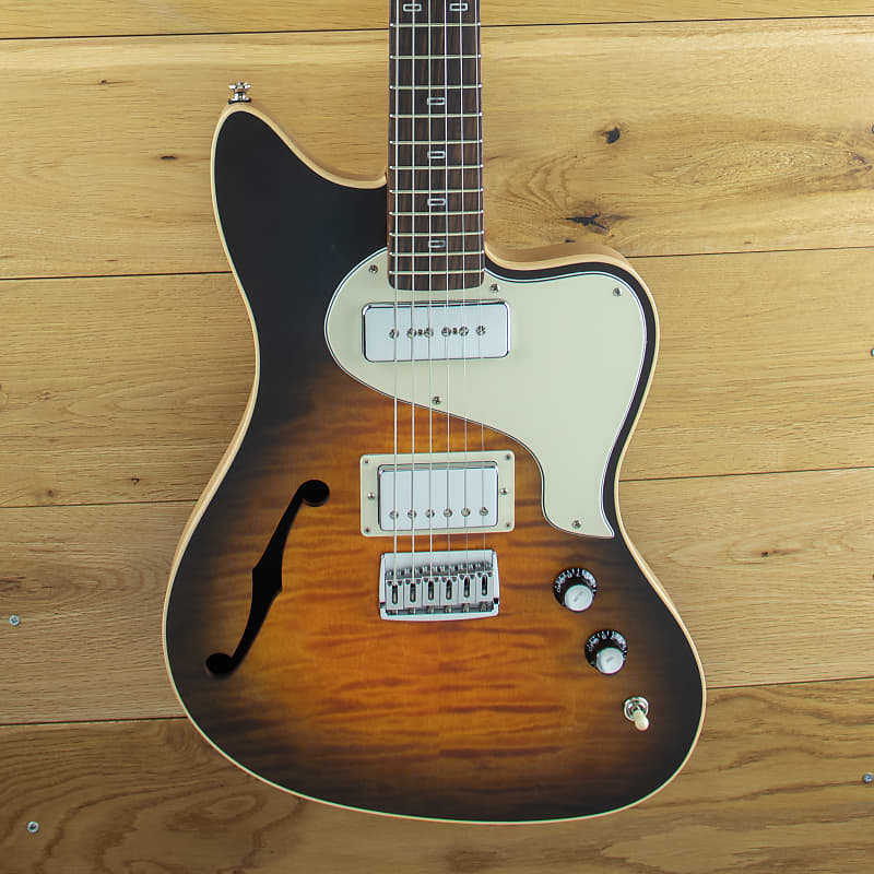 PJD Guitars Custom Shop St John Elite Cocoa Burst