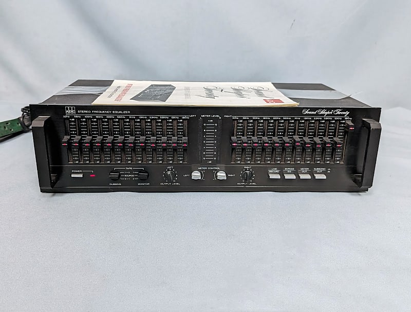 Vintage ADC Model SS-20 Stereo 12-Band Equalizer Sound Shaper Twenty