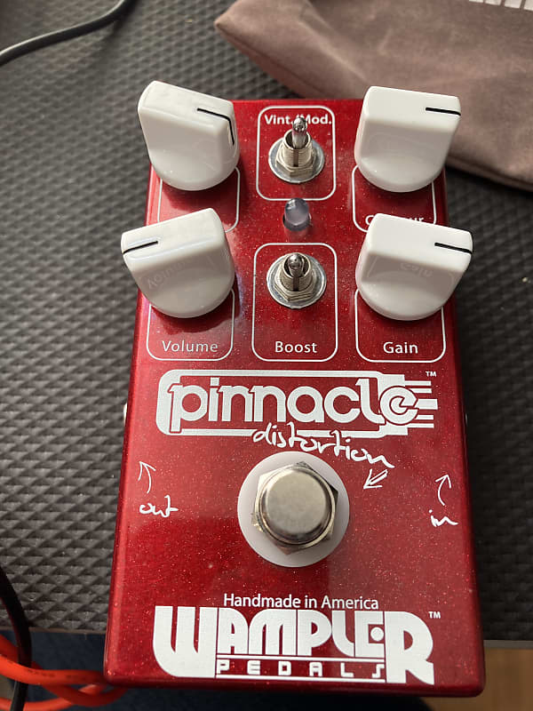 Wampler Pinnacle Distortion 2010s - Red | Reverb