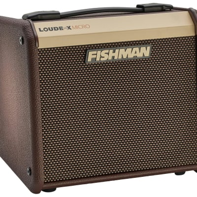 Fishman Loudbox Micro 2-Channel 40-Watt 1x5.25" Acoustic Guitar Combo 2023 - Present - Brown image 1