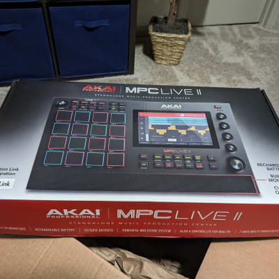 New (Open Box) Akai MPC Live II Standalone Sampler / Sequencer With Speakers, Synth Engines and Touch Display - Black image 1