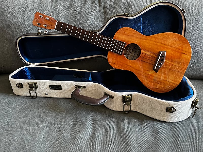 Kanile'a K1 T tenor Koa ukulele made in Hawaii (with Reverb