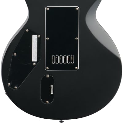 ESP LTD EC-1000 EverTune BB Electric Guitar, Black Satin image 7
