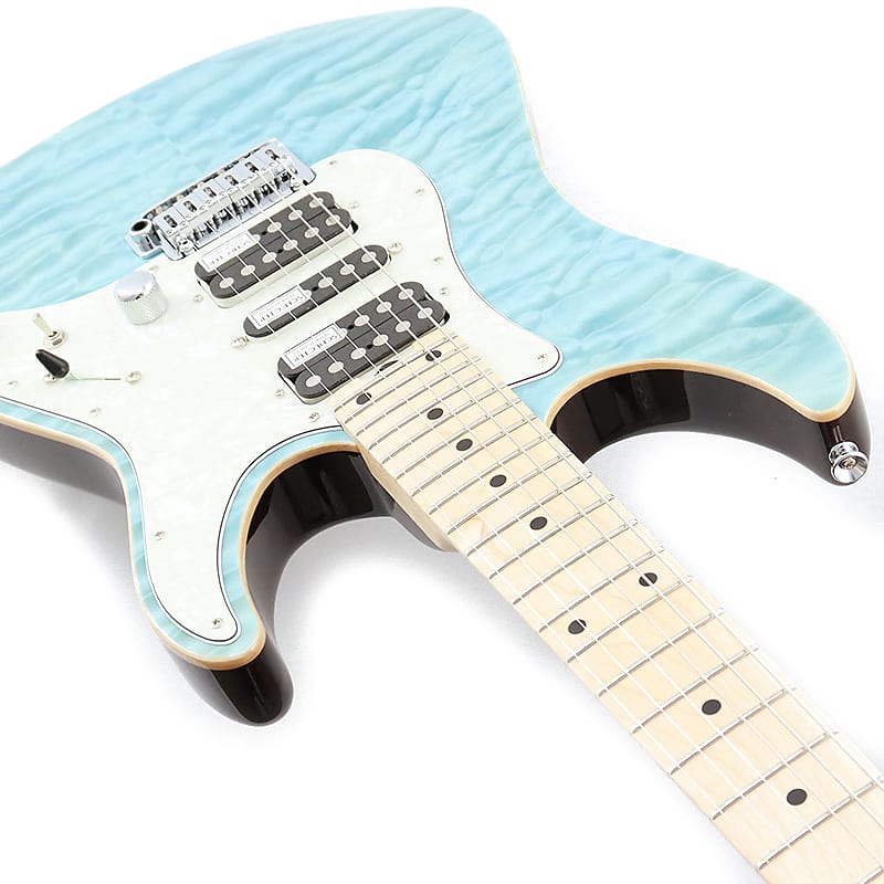 SCHECTER SD-2-24-AL-VTR (Aqua Blue/Maple) -Made in Japan