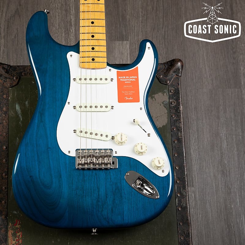 Fender Made in Japan Hybrid II Stratocaster US Blonde