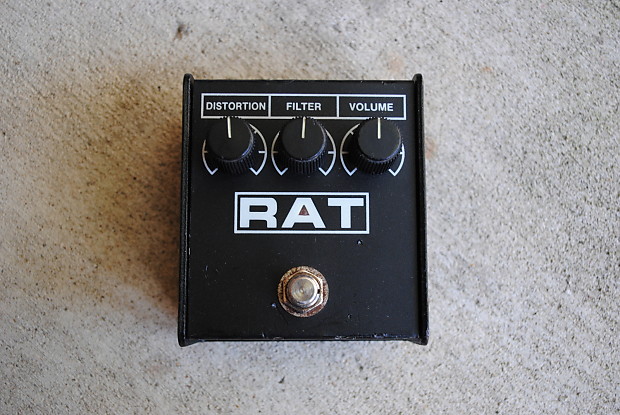 ProCo RAT 2 1996 Black Made in USA LM308 Chip