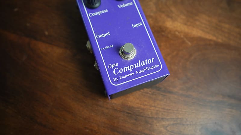 ギター Demeter Amplification Opto Compulator Demeter Amplification Opto Comopulator Compressor Guitar