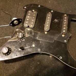 Yamaha EG112 C2 Pickups Wiring Harness and Pickguard for Stratocaster Type image 1