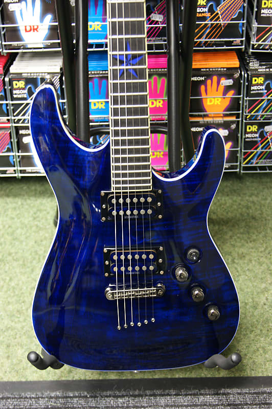 ギター SCHECTER Diamond series Exotic Star Schecter Exotic Star Neck Through Electric Guitar Quilted