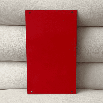 Buchla Compatible 1U Blank Panel Red image 4