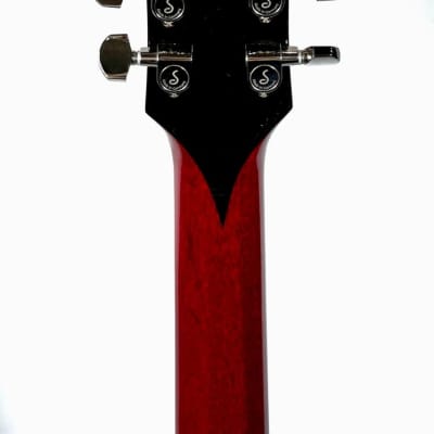Fiam Guitars Nightingale by Ex Ronin Luthier Izzy Lugo, 2021 Wine Red/Black NEW (Auhthorized Dealer) image 9