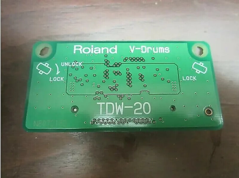 Roland TDW-20 Expansion TDW20 TD-20 Expanded Drum Module Brain V Drum Card image 1