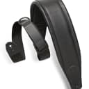Levy's Specialty MRHGP-BLK Right Height Line Garment Padded Guitar Strap, Black