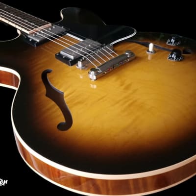 2002 Gibson ES-335 Dot Sunburst Nashville Made ES335 Semi Hollow Guitar image 1
