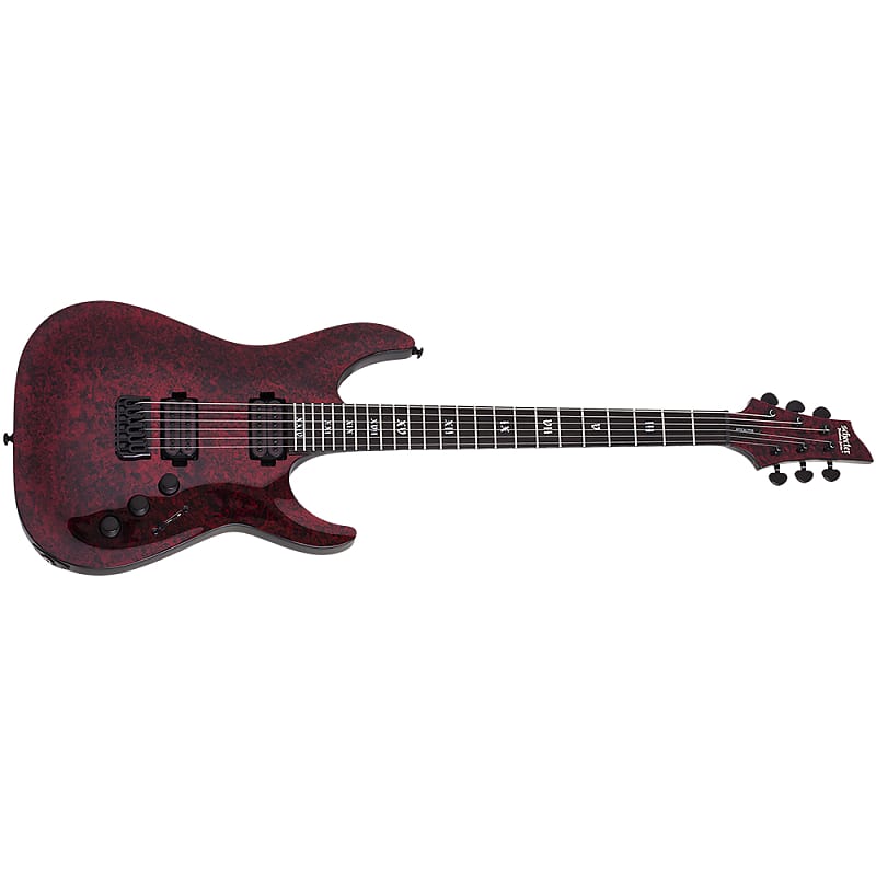 Schecter Guitars 3055 C-1 Apocalypse Electric Guitar, Red Reign image 1