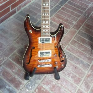 Schecter C-1 E/A 2011 Burst,Schecter Case,Locking Tuners,Qpart Knobs, Special Order Tuning Buttons image 2