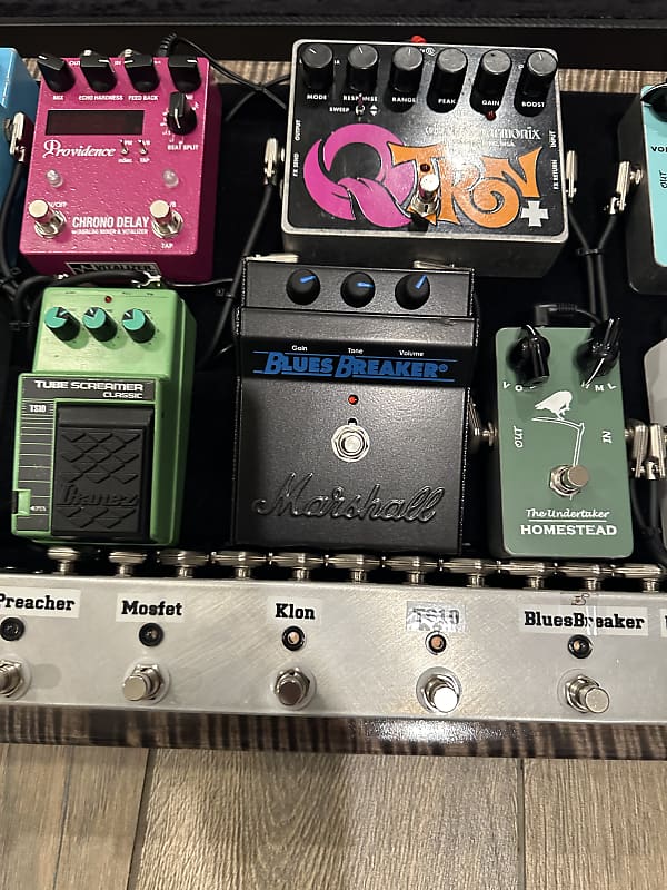 2023 John Mayer Pedal Board Klon Centaur Providence Chrono