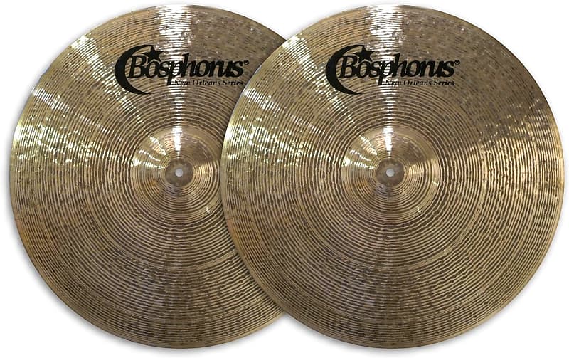 Bosphorus Cymbals 11" New Orleans Series Jazz HiHats (Pair) Reverb