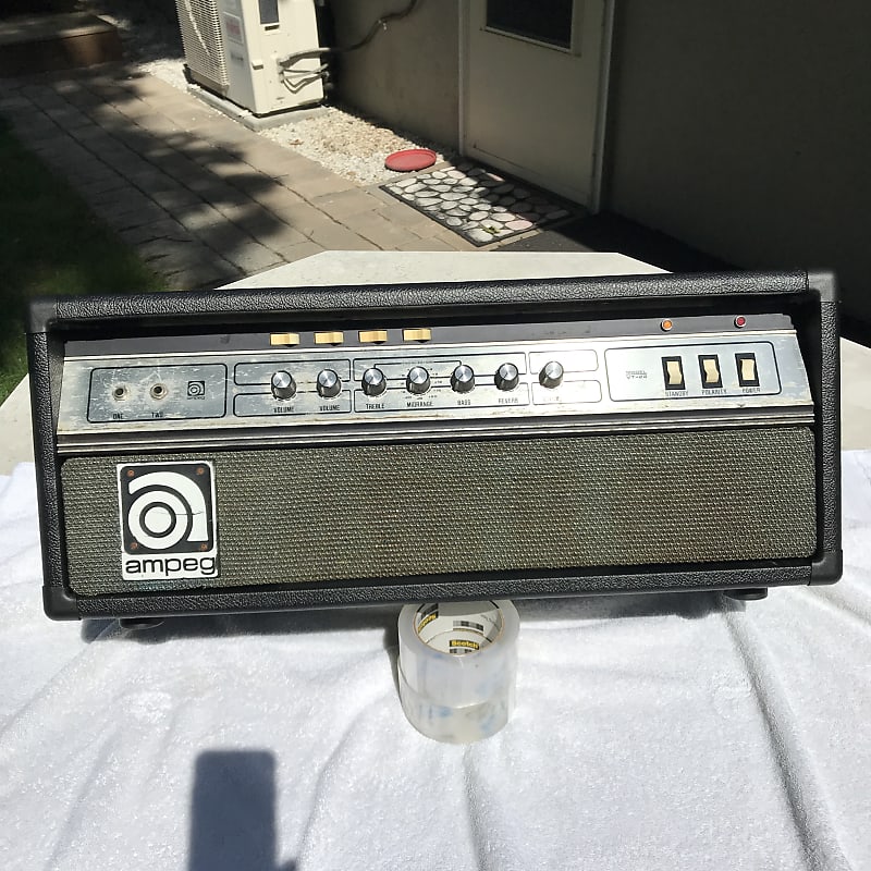 Ampeg V4 /VT22 100Watt Guitar Amp Head with Reverb Reverb