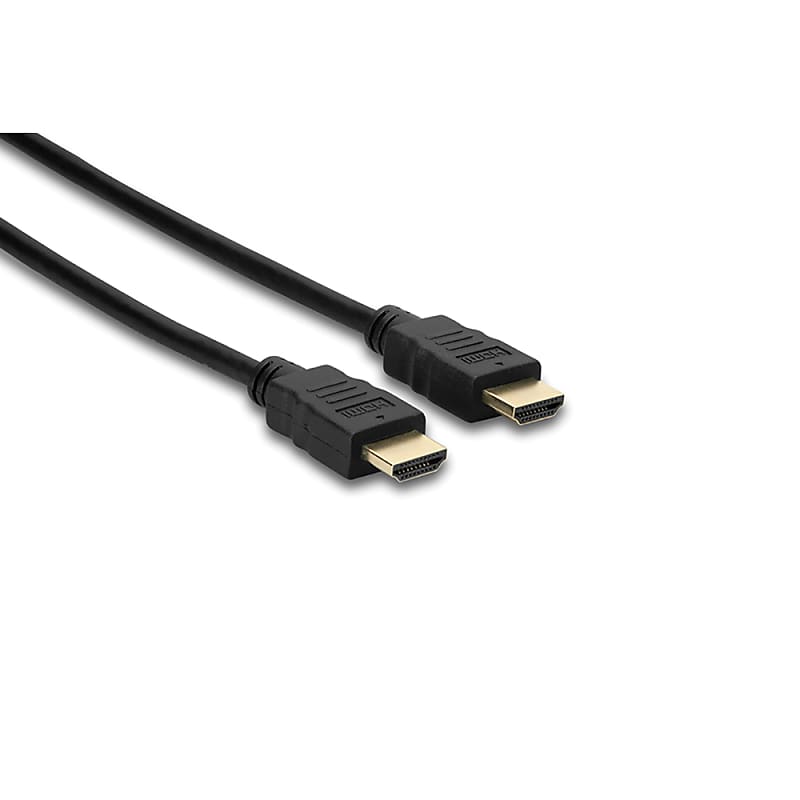 Hosa HDMA-406 High Speed HDMI Cable with Ethernet, HDMI to HDMI, 6 ft image 1