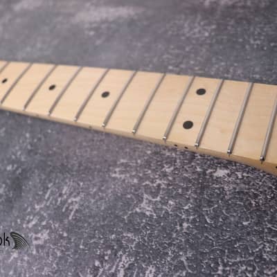 S Style Maple Gloss Neck Stainless Steel Frets, S-Style, 22 Medium Jumbo Jescar Frets, Electric Guitar Neck Part And Replacement Vintage image 7