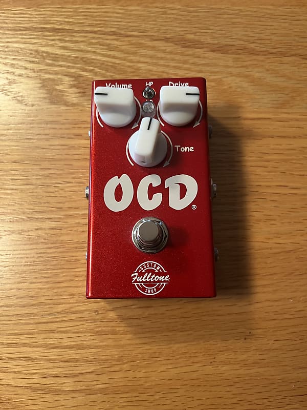 Fulltone Limited Edition OCD V2 Candy Apple Red | Reverb