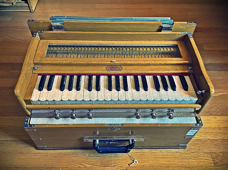 BINA Deluxe Kirtan Model 23B Harmonium [see video] Reverb