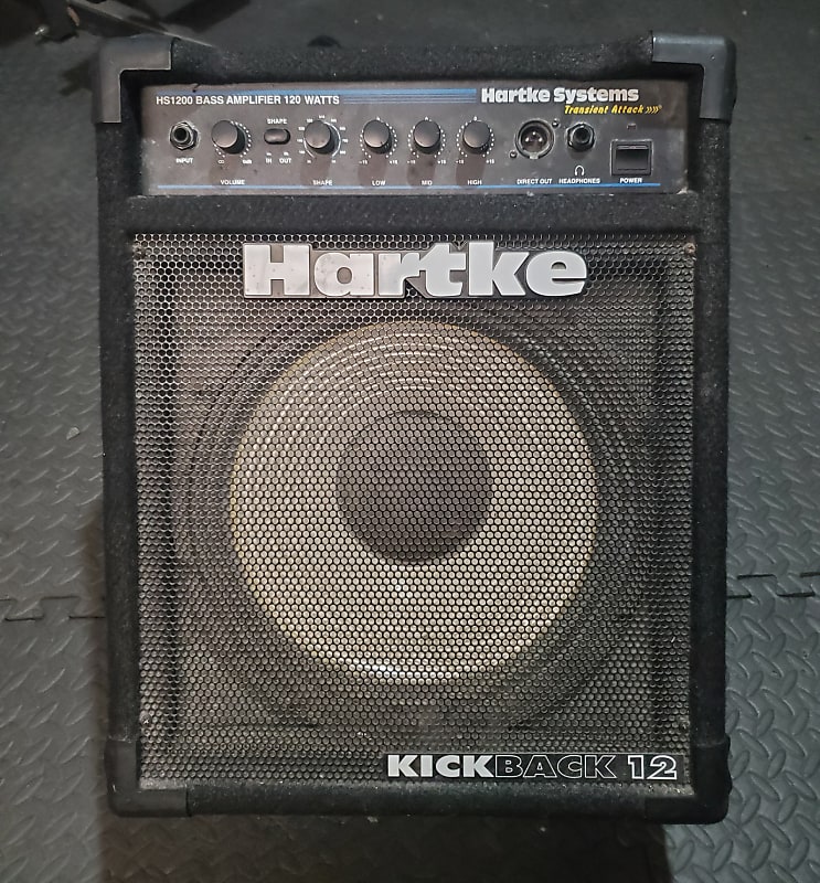 Hartke Kickback HS1200 Early 2000s 12" Bass Combo Reverb