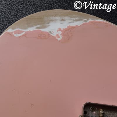 aged RELIC nitro TELE Telecaster loaded body Shell Pink Fender '64 pickups Custom Shop bridge image 17