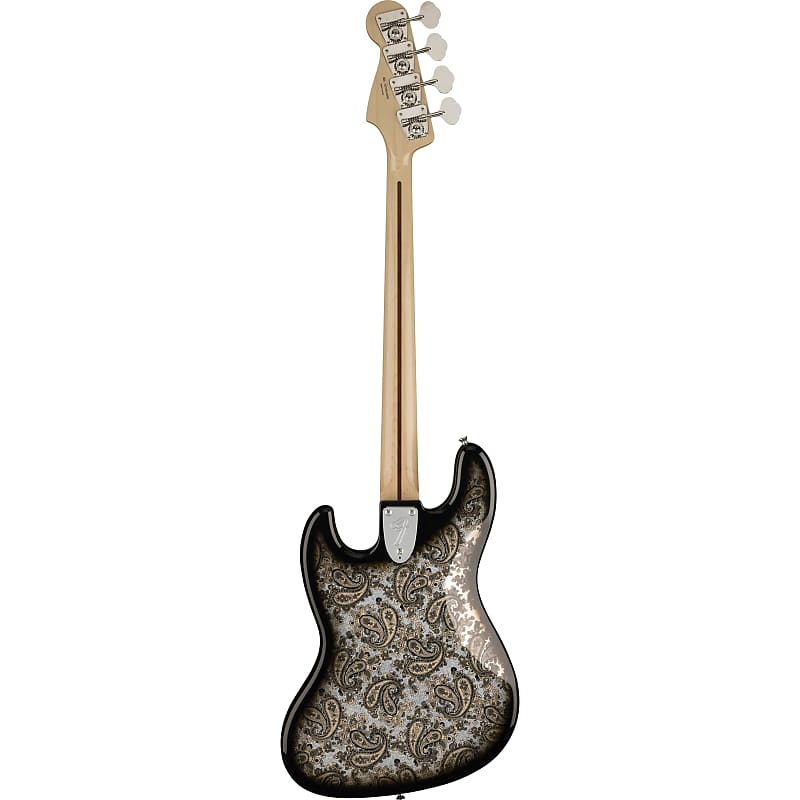 Fender Japan Ltd Special Edition Jazz Bass Black Paisley MN