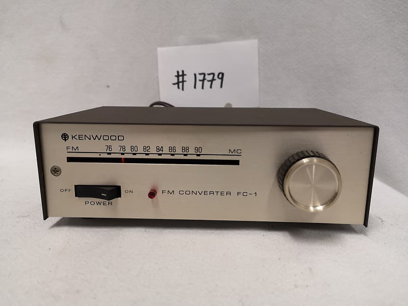 Kenwood FC-1 FM Converter Vintage, Rare #1779 Good Working Condition image 1